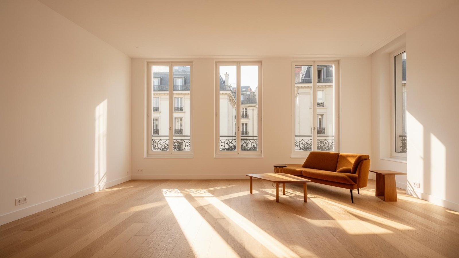 Intérieur rénové, lumineux et soigné